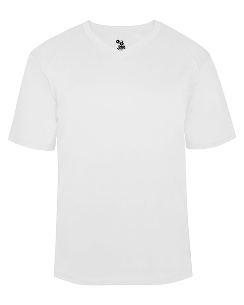 Badger 4124 B-Core V-Neck T-Shirt at GotApparel