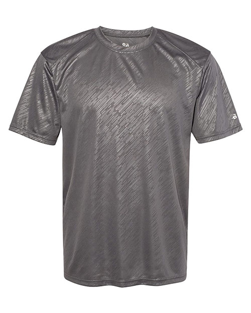 Badger 4131 Line Embossed T-Shirt at GotApparel