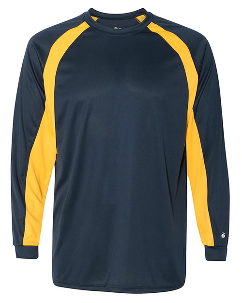 Badger 4154  B-Core Hook Long Sleeve T-Shirt at GotApparel