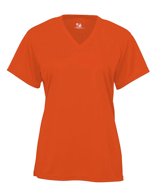 Badger 4162 Women’s B-Core V-Neck T-Shirt at GotApparel