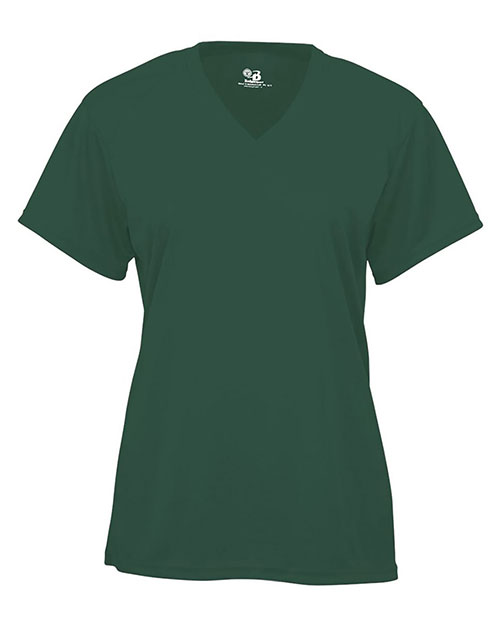 Badger 4162 Women’s B-Core V-Neck T-Shirt at GotApparel