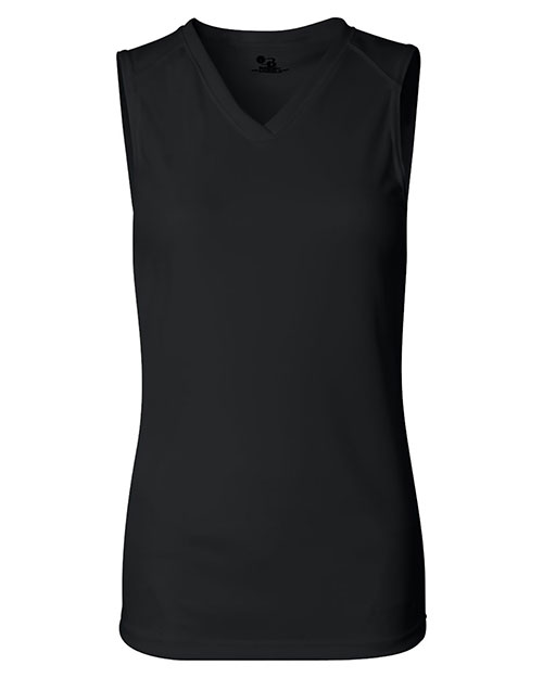 Badger 4163 Women's B-Core Sleeveless T-Shirt at GotApparel