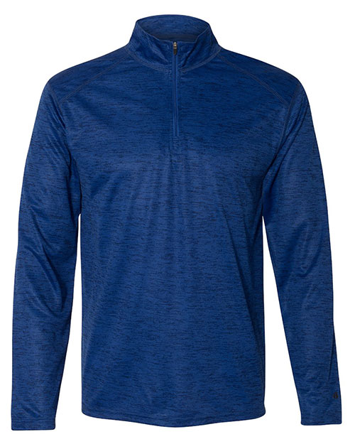 Badger 4172 Tonal Blend Quarter-Zip Pullover at GotApparel