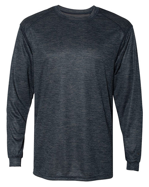 Badger 4174 Tonal Blend Long Sleeve T-Shirt at GotApparel