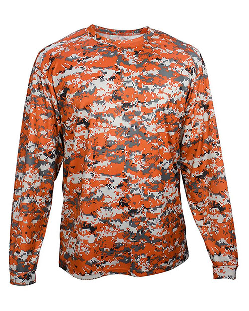 Badger 4184  Digital Camo Long Sleeve T-Shirt at GotApparel