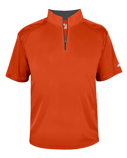 Badger 4199 B-Core Quarter-Zip T-Shirt at GotApparel