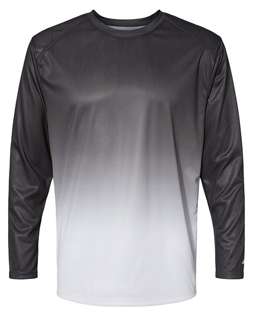 Badger 4204 Ombre Long Sleeve T-Shirt at GotApparel