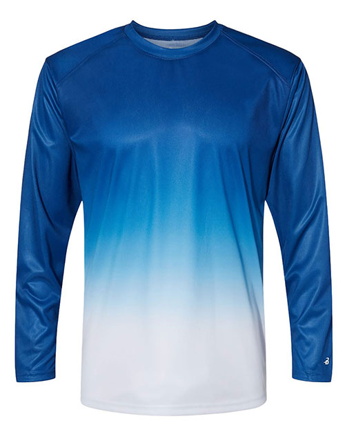 Badger 4204  Ombre Long Sleeve T-Shirt at GotApparel