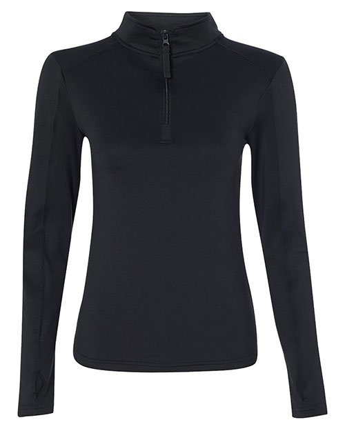 Badger 4286 Women’s Lightweight Quarter-Zip Pullover at GotApparel
