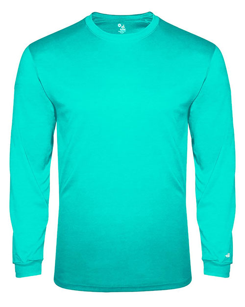 Badger 4944 Men Triblend Performance Long Sleeve T-Shirt at GotApparel