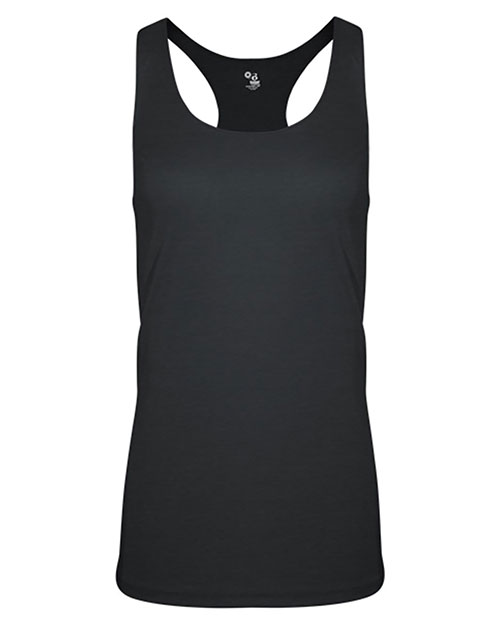 Badger 4966 Women's Triblend Racerback at GotApparel