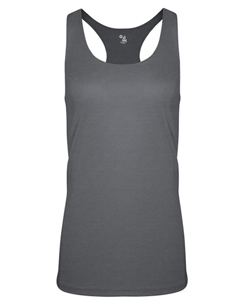 Badger 4966 Women's Triblend Racerback at GotApparel