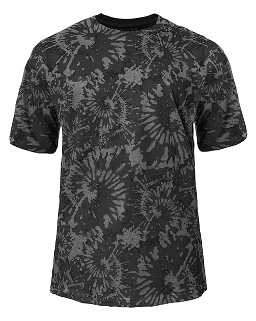 Badger 4975 Men Tie-Dyed Tri-Blend T-Shirt at GotApparel