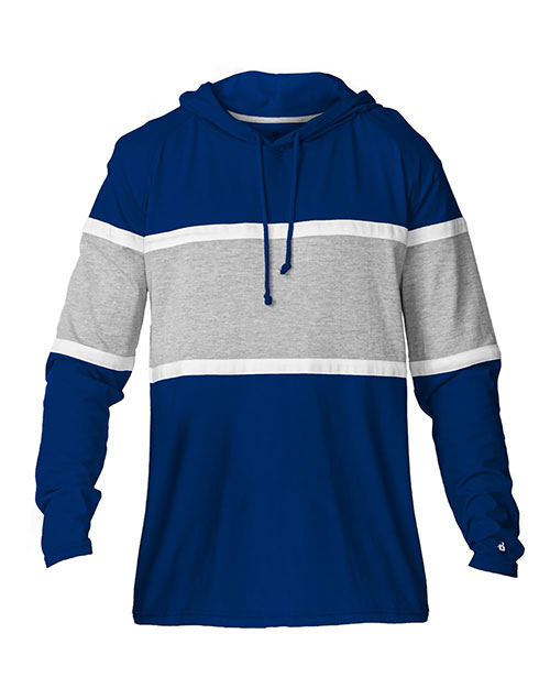 Badger 4981 Unisex United Hooded T-Shirt at GotApparel
