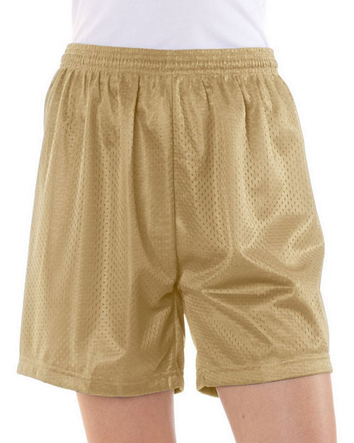 Badger 7216 Women's Pro Mesh 5-Inch Shorts with Solid Liner at GotApparel