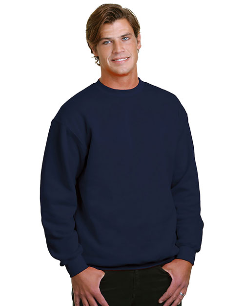 Bayside 2105 Men Union Crewneck Sweatshirt at GotApparel