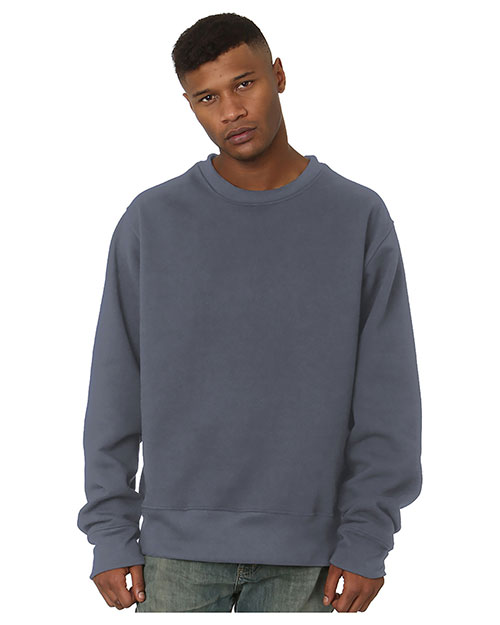 Bayside 4025 Men USA-Made Super Heavy Oversized Crewneck Sweatshirt at GotApparel