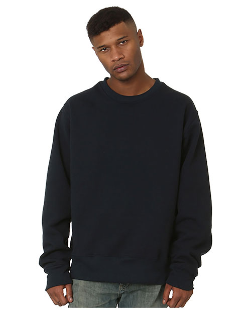 Bayside 4025 Men USA-Made Super Heavy Oversized Crewneck Sweatshirt at GotApparel