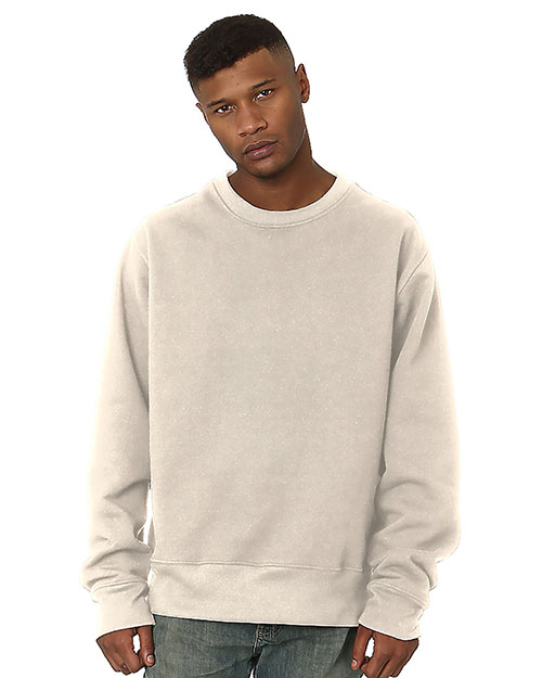 Bayside 4025 Men's Super Heavy Oversized Crewneck Sweatshirt at GotApparel