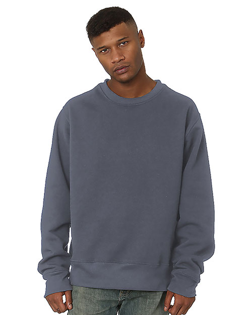 Bayside 4025  Men's Super Heavy Oversized Crewneck Sweatshirt at GotApparel