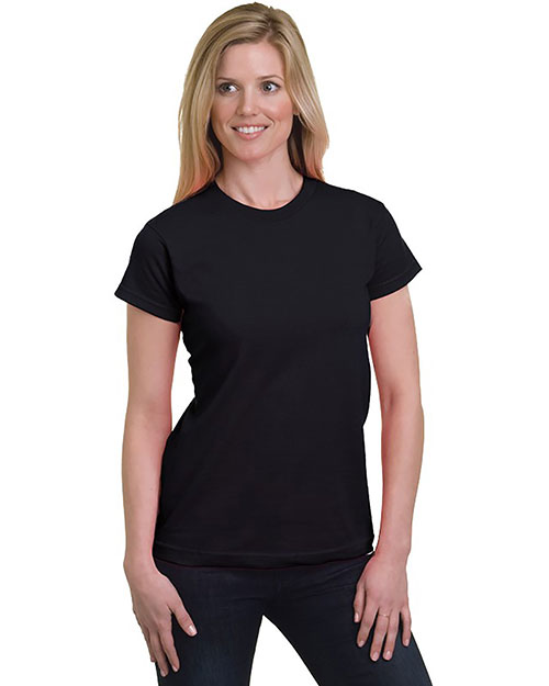 Bayside 5850 Ladies' Fine Jersey T-Shirt at GotApparel