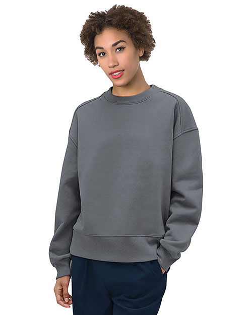 Bayside 7702BA Ladies' Crewneck Sweatshirt at GotApparel