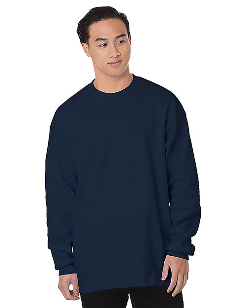 Bayside 8205 Men's Heavyweight Waffle Knit Long-Sleeve Thermal at GotApparel