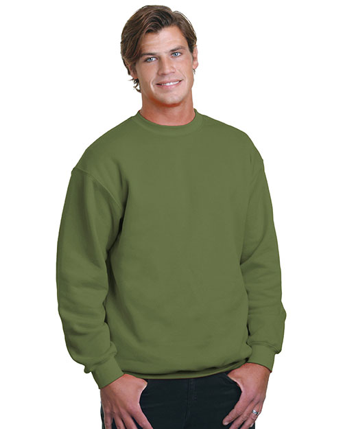 Bayside 1102 Men Crew Neck Fleece at GotApparel