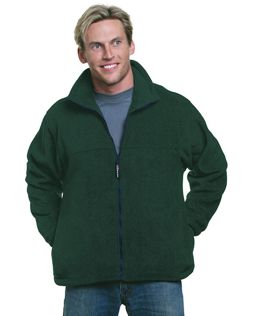 Bayside BA1130 Unisex Full-Zip Polar Fleece Jacket at GotApparel