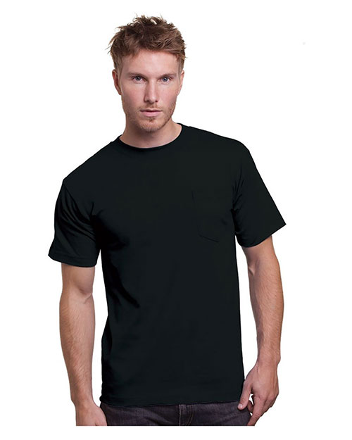 Bayside BA3015 Adult 6.1 oz Cotton Pocket T-Shirt at GotApparel