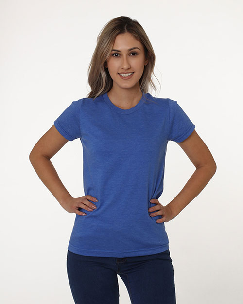 Bayside BA5810 Ladies 4.2 oz Triblend T-Shirt at GotApparel