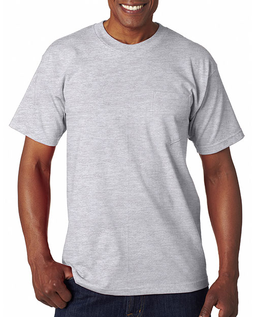 Bayside BA7100 Men Short-Sleeve Tee With Pocket at GotApparel
