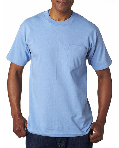 Bayside BA7100 Men Short-Sleeve Tee With Pocket at GotApparel