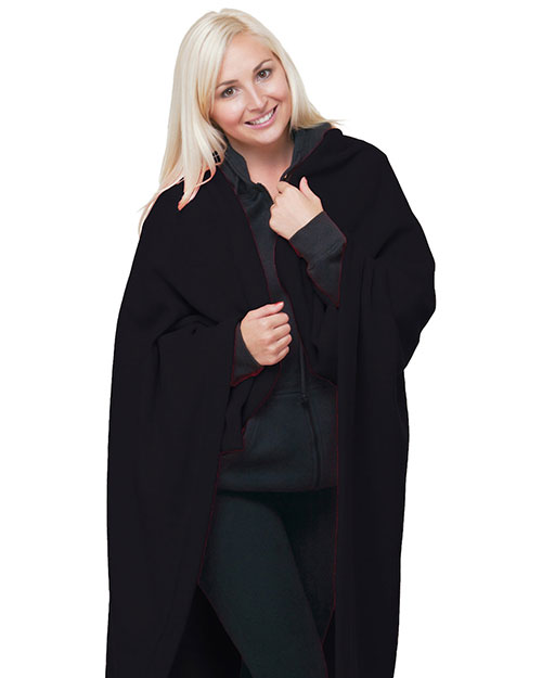 Bayside BA9000 Polyester Stadium Fleece Blanket at GotApparel