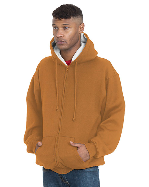 Bayside BA940  Adult Super Heavy Thermal-Lined Full-Zip Hooded Sweatshirt at GotApparel