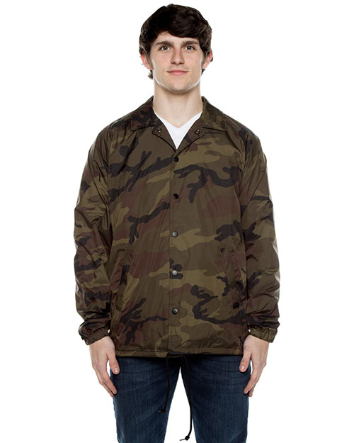 Beimar Drop Ship WB103M Men Nylon Coaches Jacket at GotApparel