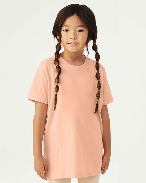 Bella + Canvas 3001YCV Boys Jersey Short-Sleeve T-Shirt at GotApparel