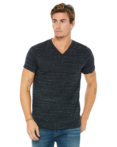 Bella + Canvas 3655C Unisex Short-Sleeve V-Neck Jersey Tee at GotApparel