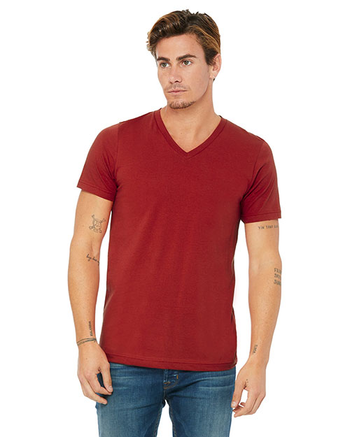 Bella + Canvas 3005 Unisex Short-Sleeve V-Neck Jersey Tee at GotApparel