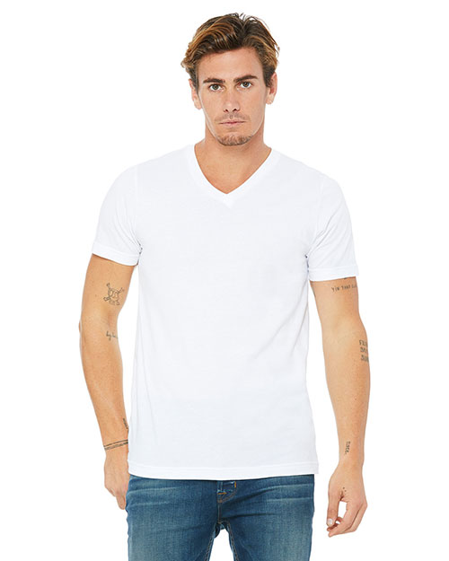 Bella + Canvas 3005 Unisex Short-Sleeve V-Neck Jersey Tee at GotApparel