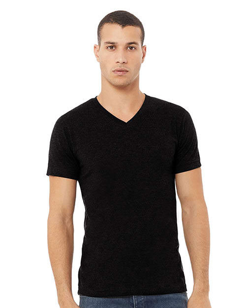 Bella + Canvas 3005CVC Unisex Short-Sleeve V-Neck Jersey Tee at GotApparel