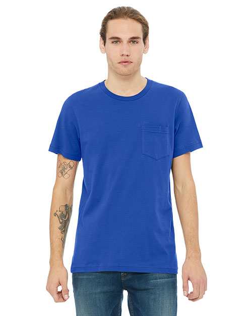 Bella + Canvas 3021 Men Short-Sleeve Pocket T-Shirt at GotApparel