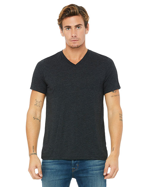 Bella + Canvas 3415C Unisex Tri-Blend Short-Sleeve V-Neck Tee at GotApparel