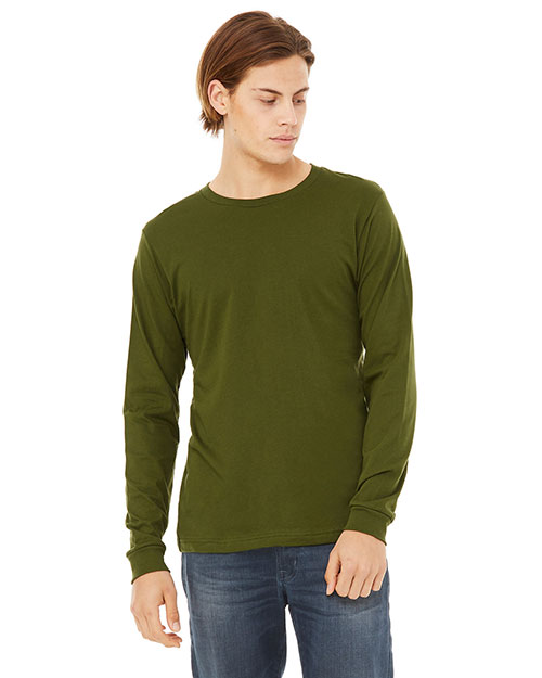 Bella + Canvas 3501 Men Jersey Long-Sleeve T-Shirt at GotApparel