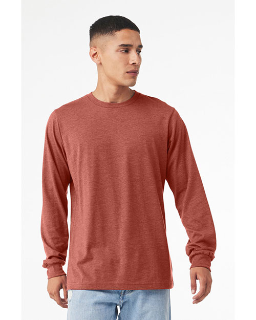 Bella + Canvas 3501CVC Men Jersey Long-Sleeve T-Shirt at GotApparel