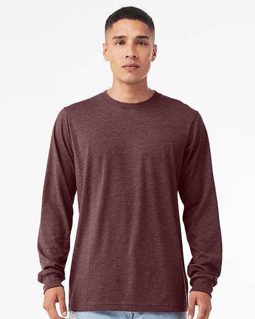 Bella + Canvas 3501CVC Men Jersey Long-Sleeve T-Shirt at GotApparel