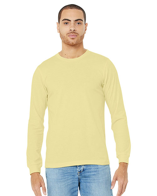 Bella + Canvas 3501CVC Men Jersey Long-Sleeve T-Shirt at GotApparel