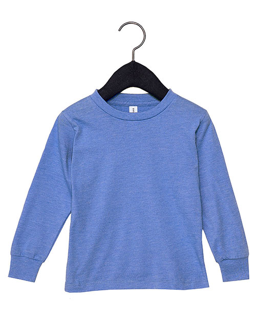 Bella + Canvas 3501T Toddler Jersey Long Sleeve T-Shirt at GotApparel