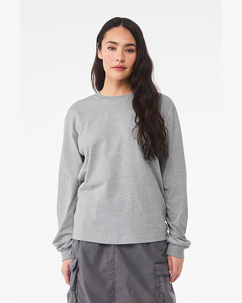 Bella + Canvas 3511 Unisex Heavyweight Long-Sleeve T-Shirt at GotApparel
