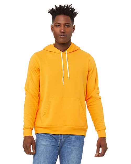Bella + Canvas 3719 Poly Cotton Fleece Pullover Unisex Hoodie at GotApparel